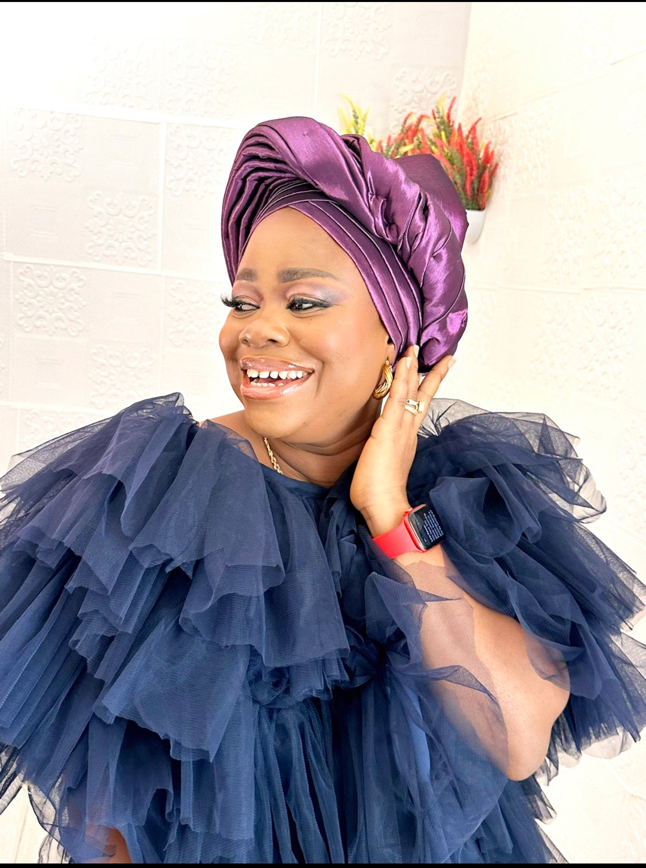 BONNIE GELE INSPIRED TURBAN CAP.