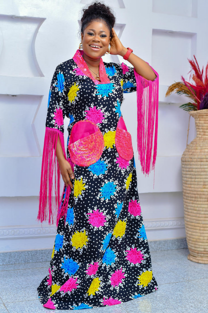 NOVALIE BEADED KAFTAN