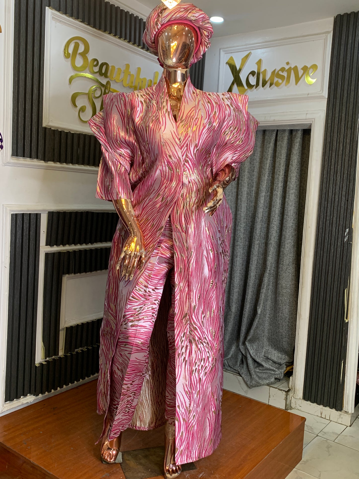 Queen 2pcs set pink