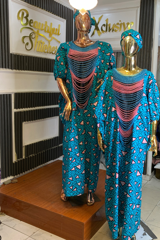 TOPE BEADED BOUBOU OUTFIT