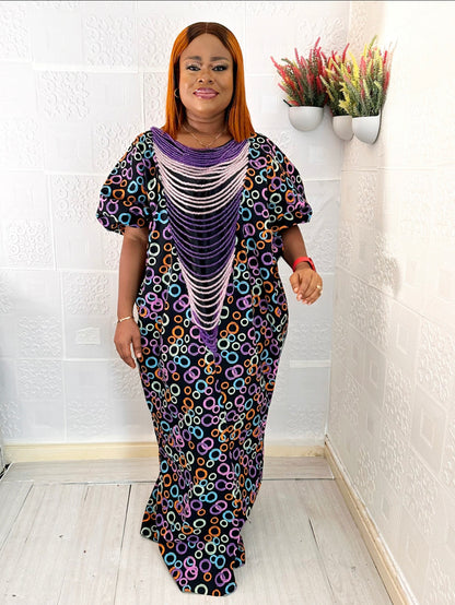 CAROLINE LUXURY BEADED BOUBOU OUTFIT