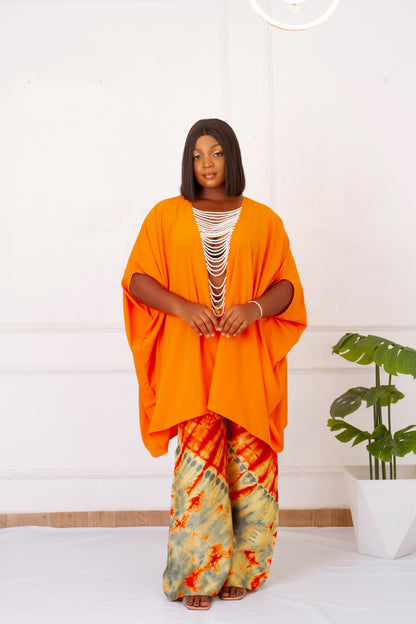 BANKE ADIRE SET - ORANGE